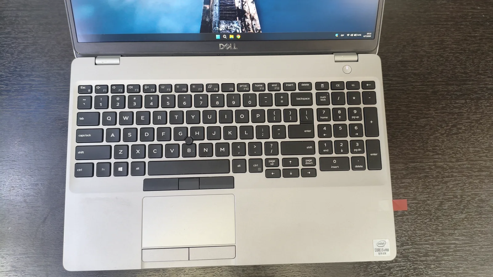 Dell Latitude 5510 — teclado