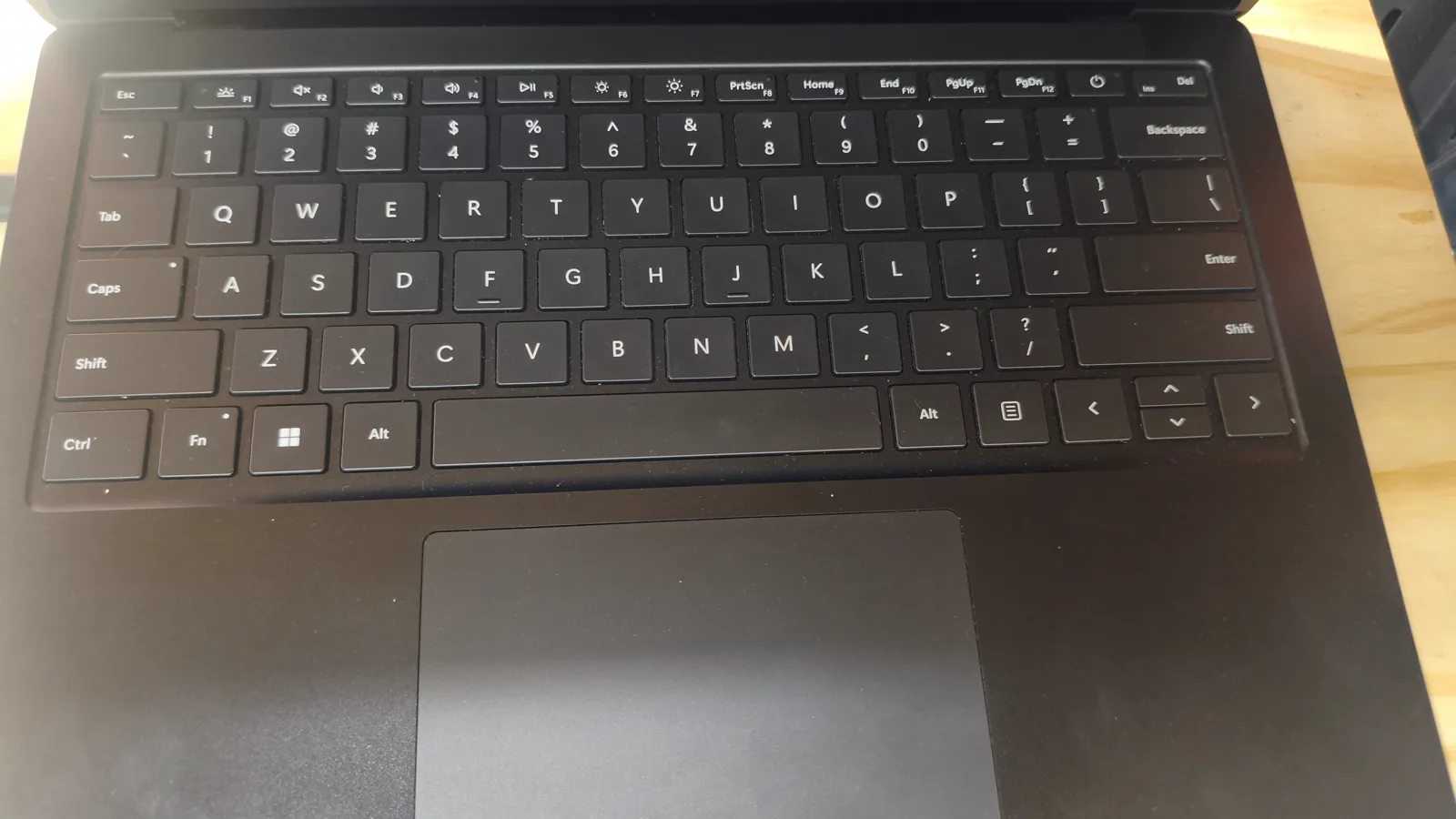 Surface Laptop 4 — teclado